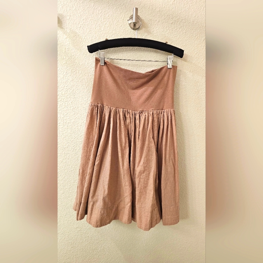 Free People Tan Skirt